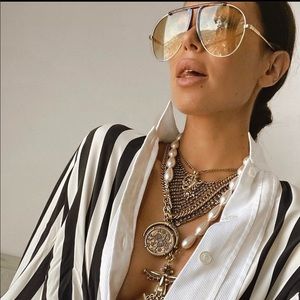 Oversized Aviator Sunglasses